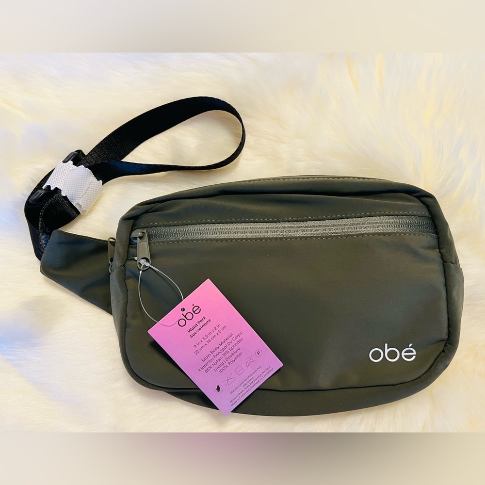 Obè x fabfitfun waist pack